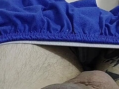 Enthousiasteling, Grote lul, Sperma shot, Masturbatie, Alleen