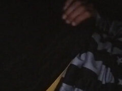 Touching Herself in Front of Her Pants