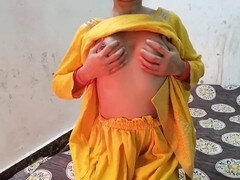 18, 핑거링, 여자친구, 인도인, 조그마한, 보지, 계모, 청소년