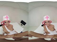 Dreidimensional, Blasen, Fetisch, Handjob, Krankenschwester, Pov, Realität