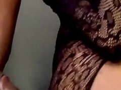 Afrikanisch, Grosser arsch, Schwarz, Paar, Handjob