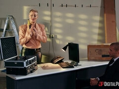 Stor stjärt, Otrohet, Cougar, Ansiktsbehandling, Klackar, Läder, Slick, Fitta