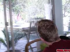 Avsugning, Brunett, Tonåring