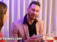 Curvy (paige owen) gets her snatch banged by a Big Cock in the bathroom - reality kings