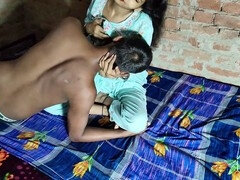 I helped a wet lady with fresh clothes and then we got down to business