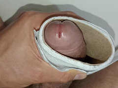 Desperate Handjob in Shopping Mall Bathroom