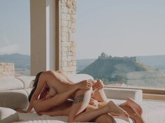 Tette grandi, Pompino, Brunetta, Da dietro, Facciale, Hd, Tette naturali, All'aperto