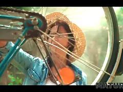 Όμορφη, Μελαχροινή, Κούγκαρ, Ζευγάρι, Ηδ, Ώριμη, Εκτός, Φωνάζοντας