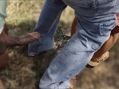 Beautiful Village Girl Stuck in Jungle, She Was Desperate for Sex, Then Someone Fucked Her with a Big Dick