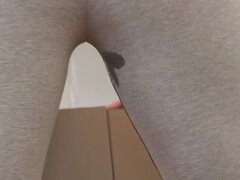 Passionately Wetting Leggings and Enjoying Golden Shower