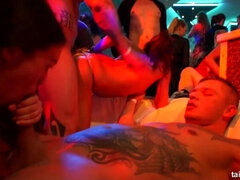 V oblečení, Roztomilá, Skupina, Medzirasové, Orgie, Pornstars, Swingers, Vlhká