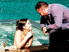 Grote lul, Flexibiel, Latijnse vrouw, Buiten, Mager, Tatoeage, Tiener, Tieten likken