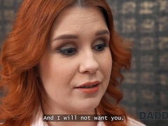 Daddy4k. red haired slut craved an ugly guy to eat her pink snatch