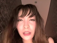 Mellow unhaved Japanese Kokomi Sakura Masturbate her juicy pussy