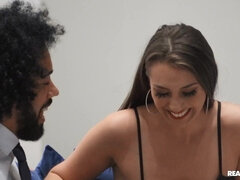 Bosomy Bella Rolland incredible sex clip