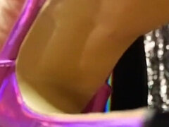 Brunett, Femdom, Fetisch, Fotfetisch, Klackar, Älskarinna, Mager, Solo