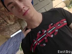 Eastboys, gay outside, czech hunter