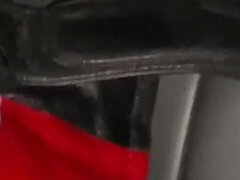 Pik sutte, Dominerende, Europærer, Homoseksuel, Ydmidelse, Læder, Udendørs, Tisse