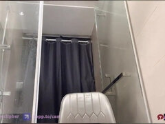 Morena, Chino, Linda, Penetracion con dedos, Coño, Medias largas, Tetas, Juguetes