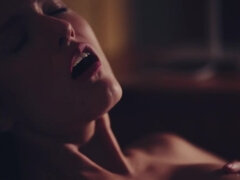 69, ビキニ, 茶髪の, キス, 乳首, パンティ, 剃毛, フェラする