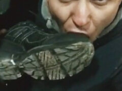 Lick Sole Dirty My Sneaker Slave