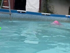 Playing and Swimming in the Pool
