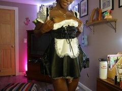 Bossy Maid Teaches You to Suck Her Dick