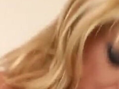 Anal, Stor rumpe, Blond, Kukk suging, Par, Sæd i munnen, Milf
