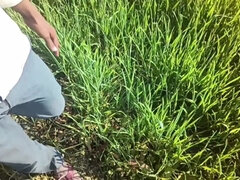 아마추어, 인도인, 야외의, 혼자