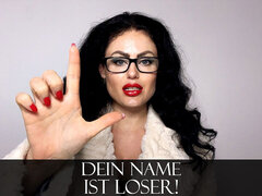 Brunette, Dominerende kvinne, Tysk, Briller, Skambelagt, Milf, Elskerinne, Alene