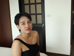 18 ans, Amateur, Asiatique, Sucer une bite, Branlette thaïlandaise, Hard, Interracial, Adolescente