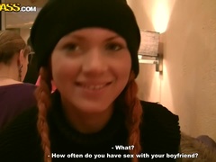 Creampie, Onani, Pengar, Rödhårig, Trekant