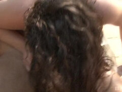 18 anni, Brunetta, Schizzo di sborra, Facciale, All'aperto, Ragazza