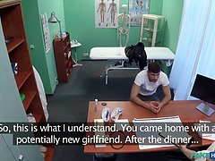 Nikky Dream bangs the blonde nurse in fake hospital patient sex tape