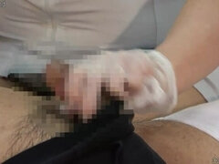 Japanese nurse shoves urethral bougie into patient's penis