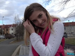 Brit fucked hard under the bridge