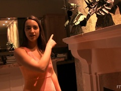 Nahaufnahme, Extrem, Faustfick, Klaffend, Masturbation, Orgasmus, Öffentlich, Solo