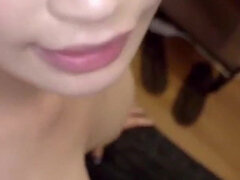 Asiatisch, Grosse titten, Blasen, Besamung, Japanische massage, Pov, Strümpfe, Titten