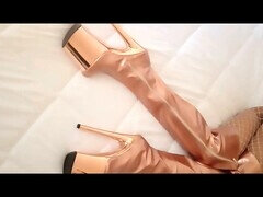 Beso negro, Culo grande, Botas, Compilación, Pies, Tacones, Madres para coger, Spandex