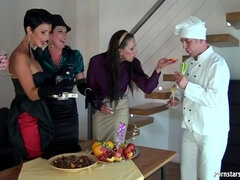 Bekleidet, Spermaladung, Faustfick, Selbstgemacht, Lesbisch, Satin, Dusche, Swingers