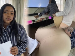 Afrikansk, Bbw stor vacker kvinna, Svart, Sperma shot, Pov