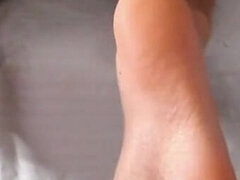 A Relaxing Feet Oil Massage (foot Fetish)