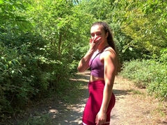 Part1 Anal casting for fitness coach Claire 1st time porn - Squirting