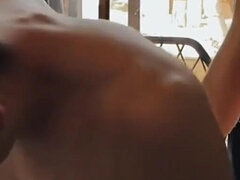 Georgian Stud Rips Underwear Before Raw Fuck