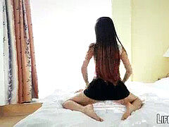 Anal, Sovrum, Avsugning, Brunett, Europeisk, Fingering, Första gången