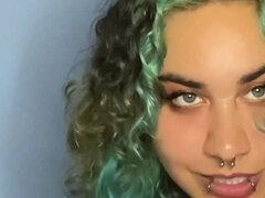 Bella grossa formosa, Femmina, Toccando, Fatto in casa, Masturbazione, Piercing, Solo, Spagnola