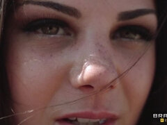 항문에서 입으로, 큰 가슴, 오랄섹스, 도기스타일, 얼굴에, 대단히, 현실, 젖은