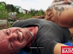 素人, デカ尻, フェラチオ, 露出狂, ドイツ人, 淫乱熟女, アウトドア, 公共