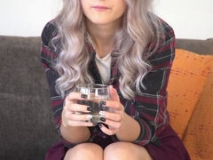 Handjob, Hd, Masturbation, Natürlichen titten, Dürr, Solo, Jungendliche (18+), Titten