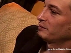 Bruinharig, Oudere vrouw, Man die toekijkt, Lul, Hardcore, Hd, Huisvrouw, Swinger